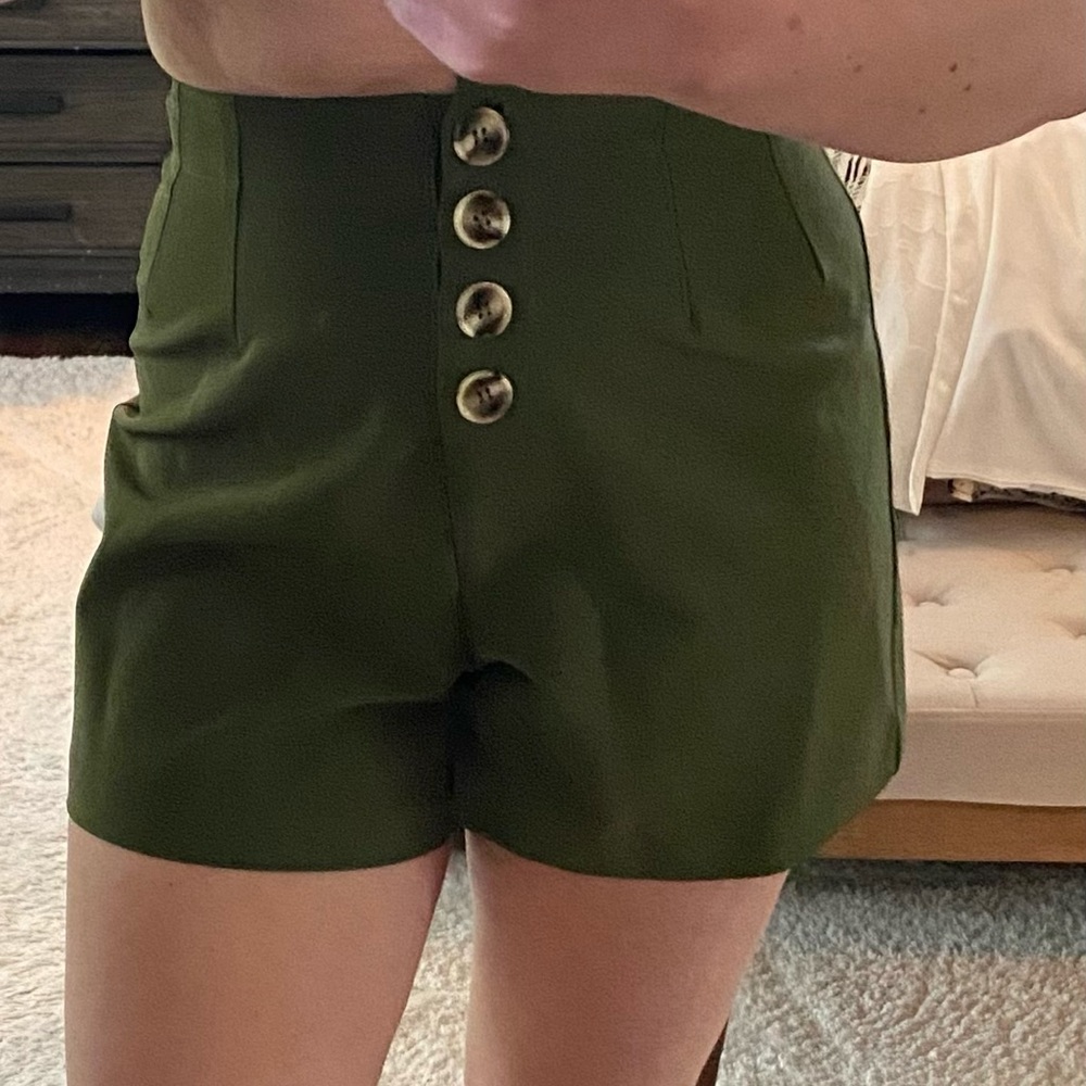 Glam brand high waisted shorts-brand new
